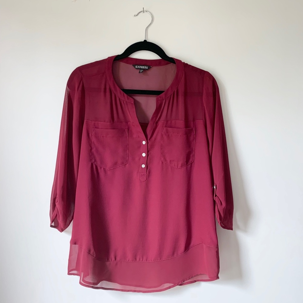 Express Flowy Blouse